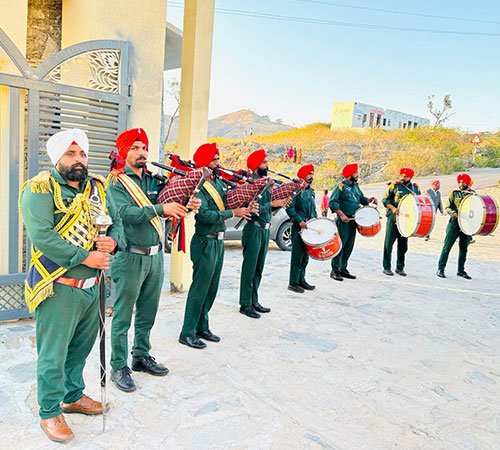 military style band punjab
